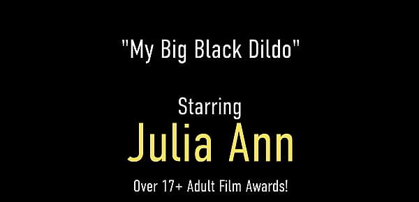  Beautiful Horny MILF Julia Ann Fills Her Wet Sweet Cunt With A Dildo!